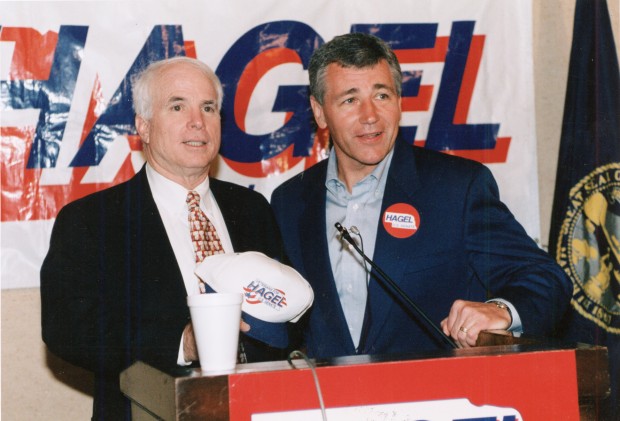 Chuck Hagel, John McCain